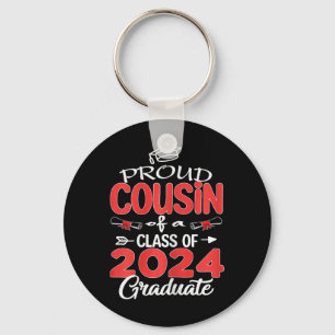 Senior 2024 Proud-Cousin eines Cl von 2024 Graduat Schlüsselanhänger