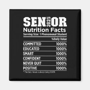 Senior 2025 Abschluss 2025 Cl Senior 2025 Grad 1 Magnet