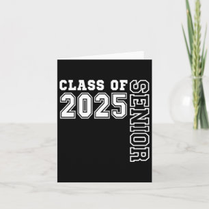 Senior 2025 Abschluss 2025 Cl Senior 2025 Grad 4 Karte
