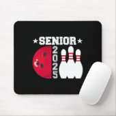 Senior 2025 Bowling Player CL of 2025 Abschluss s Mousepad (Mit Mouse)