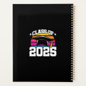 Senior 2025 Class of 2025 Abschluss Retro Sunset Planer (Rückseite)