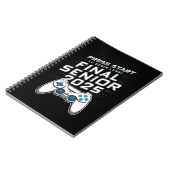 Senior 2025 Class of 2025 Gamer Video Games Notizblock (Linke Seite)