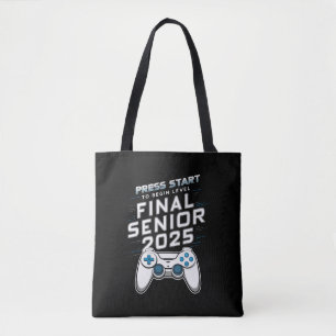 Senior 2025 Class of 2025 Gamer Video Games Tasche