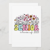 Senior 2025 Class of 2025 Spring Blossom Blume Einladung (Vorne/Hinten)