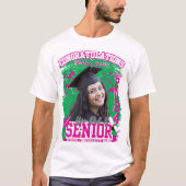 Senior 2025 Custom Abschluss Matching T-Shirt (Vorderseite)
