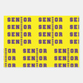 Senior 2025 geschenkpapier set (Vorderseite)