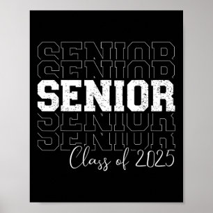 Senior 2025 Graduate Uni University Abschluss Poster