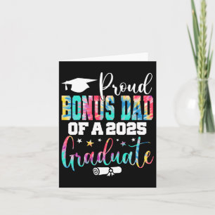 Senior 2025 Proud Bonus-dad von einer Cl von 2025 Karte