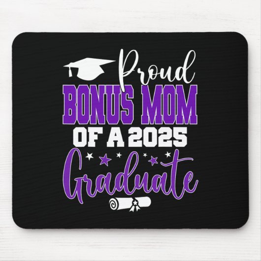 Senior 2025 Proud Bonus-Mutter mit einer Cl of 202 Mousepad (Vorne)