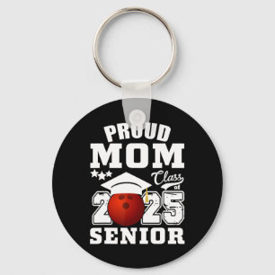 Senior 2025 Proud-Mama einer Cl von 2025 Bowling G Schlüsselanhänger