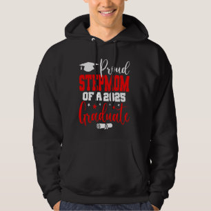 Senior 2025 Proud StepMom einer Klasse von 2025 Gr Hoodie