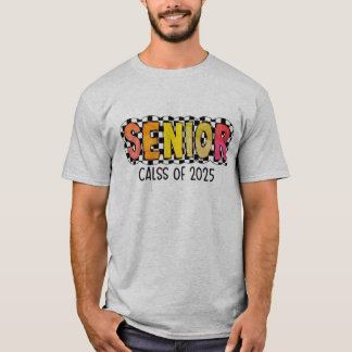Senior 2025 School Abschluss Blackout T-Shirt