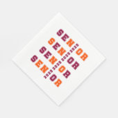 Senior 2025 serviette (Ecke)