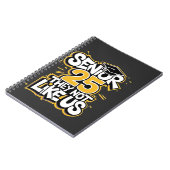 Senior 2025 Sie nicht wie U Abschluss Graduate Notizblock (Linke Seite)