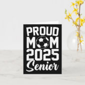 Senior 2025 Soccer Mama High School Abschluss Outf Karte (Gelbe Blume)