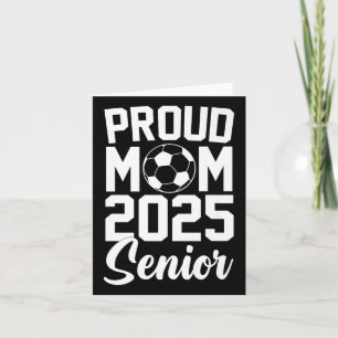 Senior 2025 Soccer Mama High School Abschluss Outf Karte