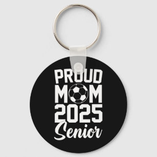 Senior 2025 Soccer Mama High School Abschluss Outf Schlüsselanhänger