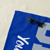 Senior 2025 Strandtuch jeder Schule Farben (Beispiel)