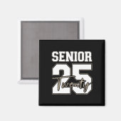 Senior 2025 Uni High School Abschluss CL of Magnet (Vorderseite/Rückseite)