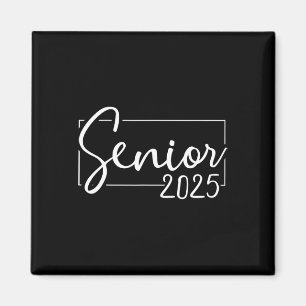 Senior 2025 Uni High School Abschluss Year Cl Magnet