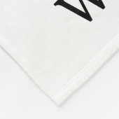 Senior 2025 Velveteen Plush Blanket, Personalisier Fleecedecke (Ecke)
