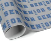 Senior 2025 Wrapping Paper Geschenkpapier (Rolleneckpunkt)