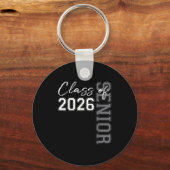 Senior 2026 Abschluss mein letzter erster Klassent Schlüsselanhänger (Vorderseite)