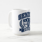Senior 2026 – Abschlussjahr Stolz College Kaffeetasse (Vorderseite Links)