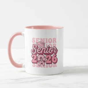Senior 2026 Abschlussjahrgang 2026 Coquette Rosa S Tasse