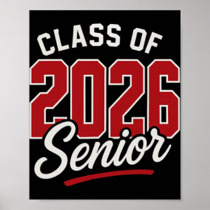 Senior 2026 Abschlussklasse 2026 Absolventen Absch Poster
