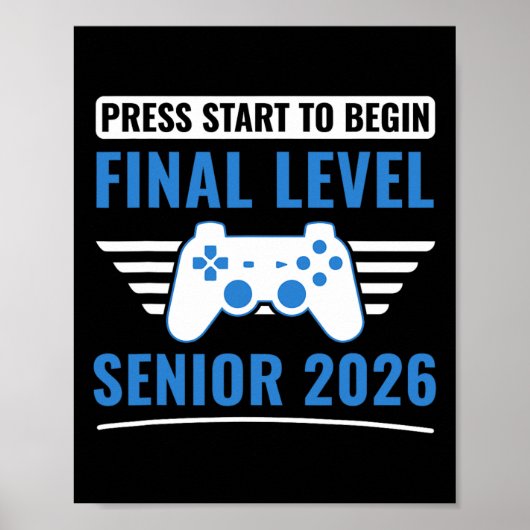Senior 2026 Abschlussklasse 2026 Senior  Poster (Vorne)