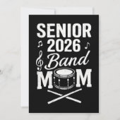 Senior 2026 Band-Mama Einladung (Vorderseite)