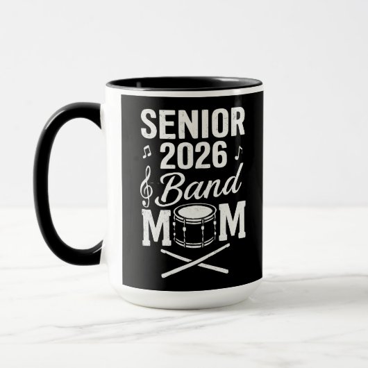 Senior 2026 Band Mom Tasse (Links)