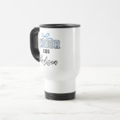Senior 2026 Becher, Personalisierter Abschlussbech Reisebecher (Vorderseite Links)