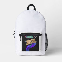 Senior 2026 Celebration Design Bedruckter Rucksack