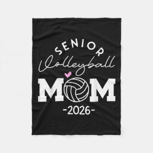 Senior 2026 Cl von 2026 Senior Mama Volleyball Gra Fleecedecke