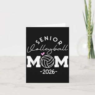 Senior 2026 Cl von 2026 Senior Mama Volleyball Gra Karte