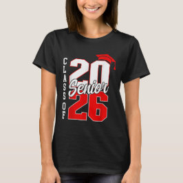 Senior 2026 Class of 2026 Retro Abschluss 2026 T-Shirt