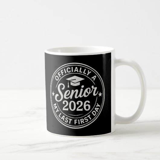 Senior 2026 Ersttagestempel Kaffeetasse (Rechts)