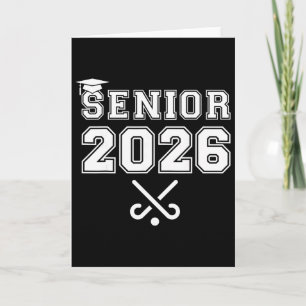 Senior 2026 Feldhockey Cl von 2026 Team Abschlussf Karte