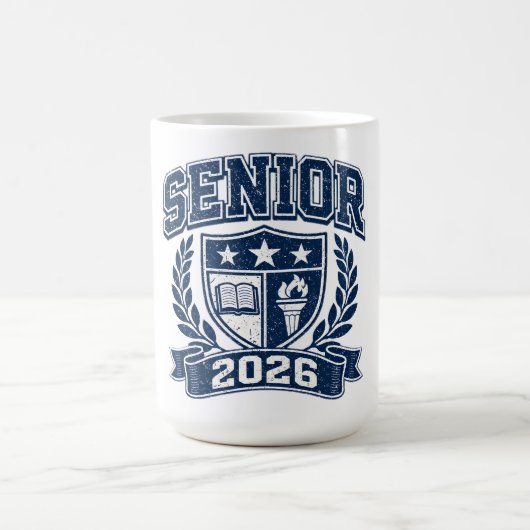 Senior 2026 – Final Year Pride College Kaffeetasse (Mittel)