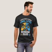 Senior 2026 Gamer Graduation T-Shirt (Vorne ganz)