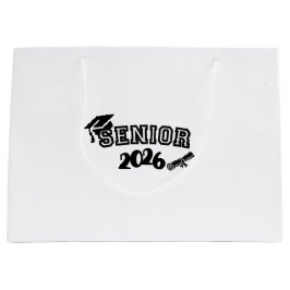 Senior 2026 Gift Bag Große Geschenktüte