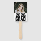 Senior 2026 Grad Photo Fächer (Rückseite)