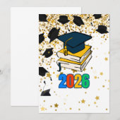 Senior 2026 Graduation Graphic - Educational Dankeskarte (Vorne/Hinten)