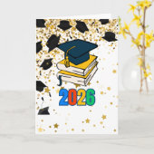 Senior 2026 Graduation Graphic - Educational Karte (Gelbe Blume)