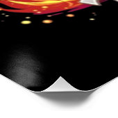 Senior 2026 Graduation Personalized Fire Horse Poster (Ecke)