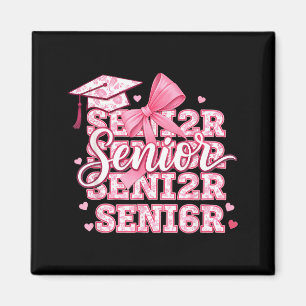 Senior 2026 Klasse Süße Kokette Grafik Kunst Magnet
