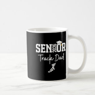 Senior 2026 Leichtathletik-Mutter Klasse von 2026 Kaffeetasse