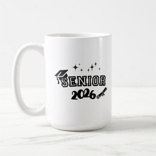 Senior 2026 Mug Kaffeetasse (Links)